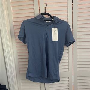 Walter Hagen Women's Blue Polo Shirt